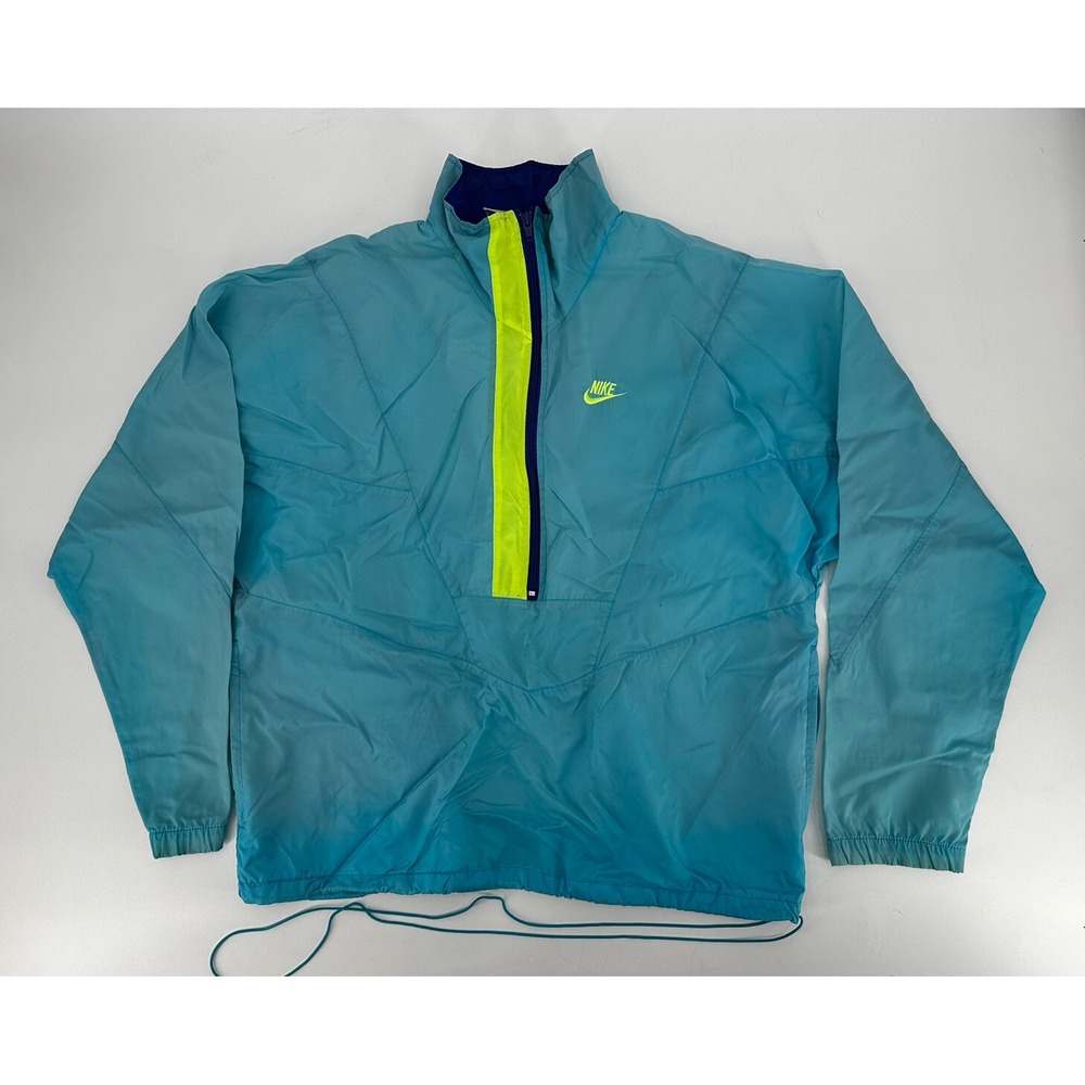 VINTAGE 90s RETRO NIKE TRACK JACKET MEN'S SIZE LARGE MULTICOLOR